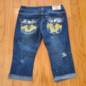 True Religion Jeans Ricky Capri Men Sz 30